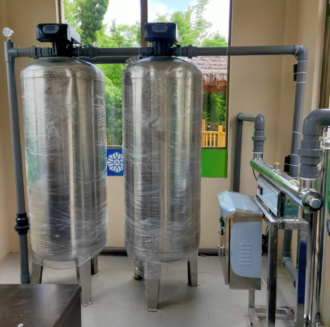 贵铝养老院订购10T/H循环水过滤杀菌设备